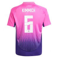 Fotbalové Dres Německo Joshua Kimmich #6 Venkovní ME 2024 Krátký Rukáv